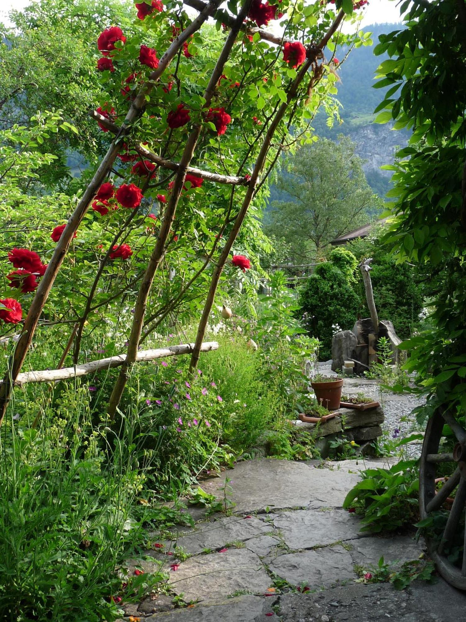 Dunkel Blaue Maus Bed & Breakfast Meiringen Eksteriør bilde